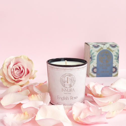 English Rose candle