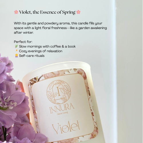 Violet Scented Candle