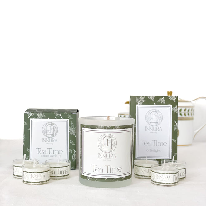 Candle and Tealights Bundle