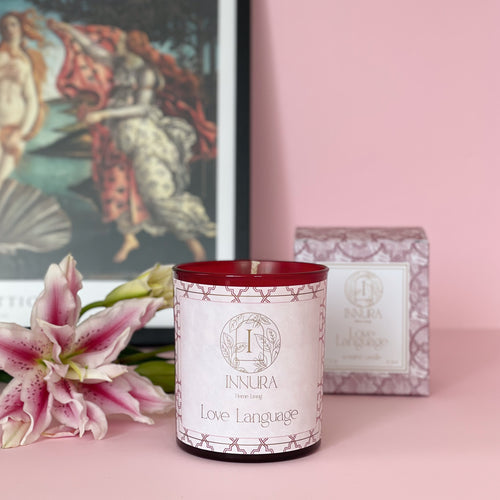 Love Language  Candle