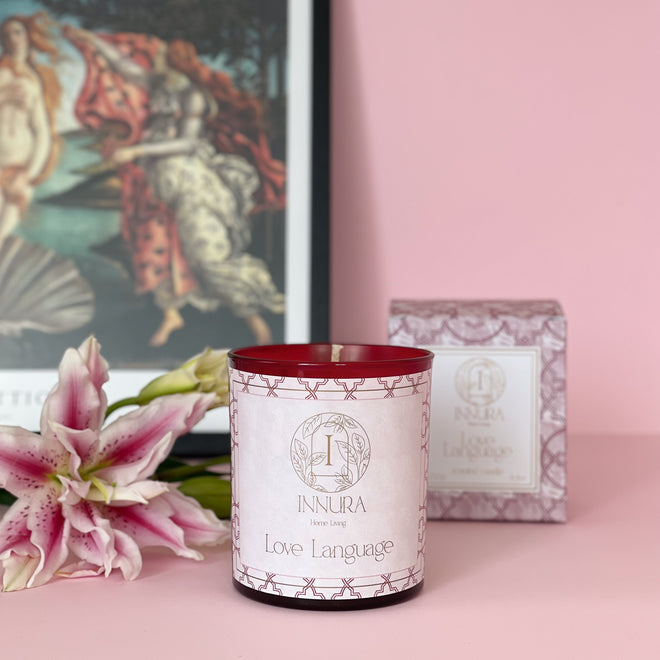 Love Language  Candle