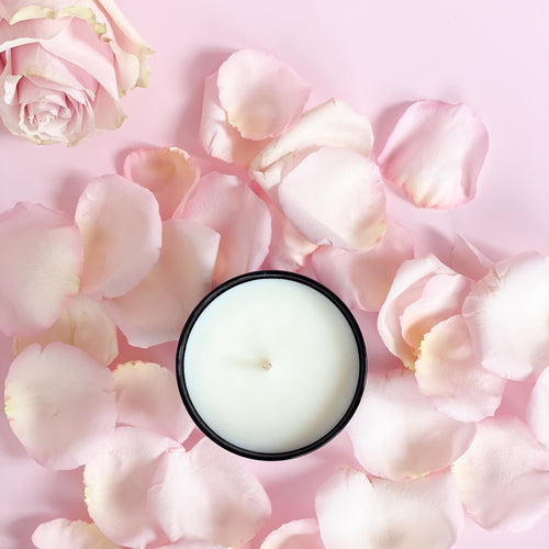English Rose candle