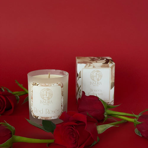 Red Rose Scented Candle