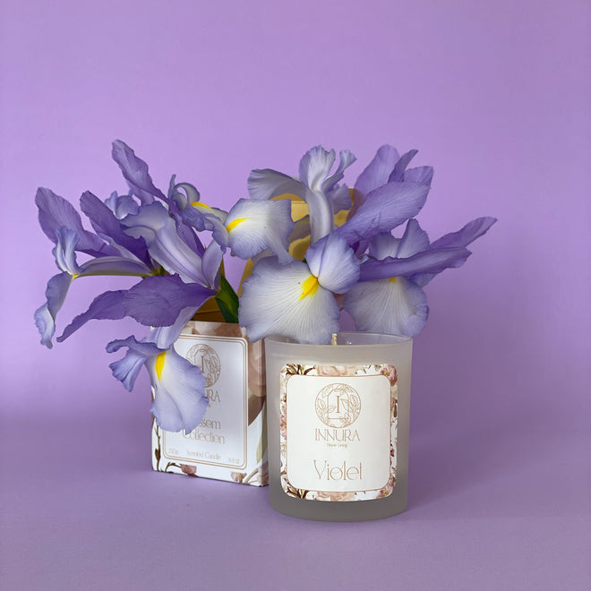 Violet Scented Candle