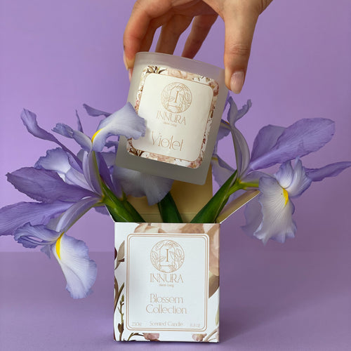 Violet Scented Candle