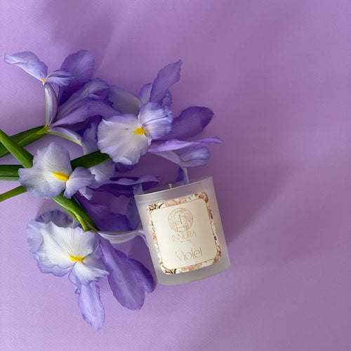 Violet Scented Candle